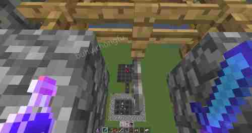 MC我的世界教你如何制作简易刷怪塔