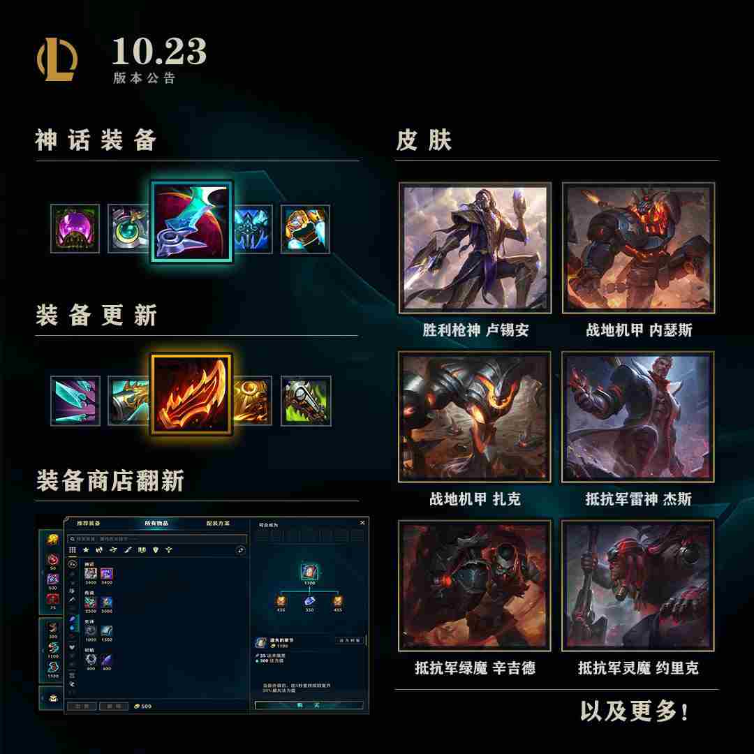 英雄联盟装备大全2020