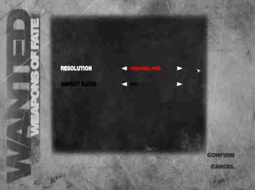 通缉犯:命运武器游戏内调整分辨率办法