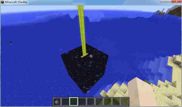 我的世界命令方块教程如何制作一个黑洞