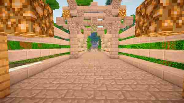 我的世界跑酷地图奔跑勇士地图介绍