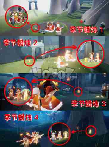 光遇3.10荧光森林冥想位置在哪 3.10任务流程以及蜡烛位置