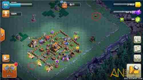 《部落冲突》夜世界挖宝石树技巧