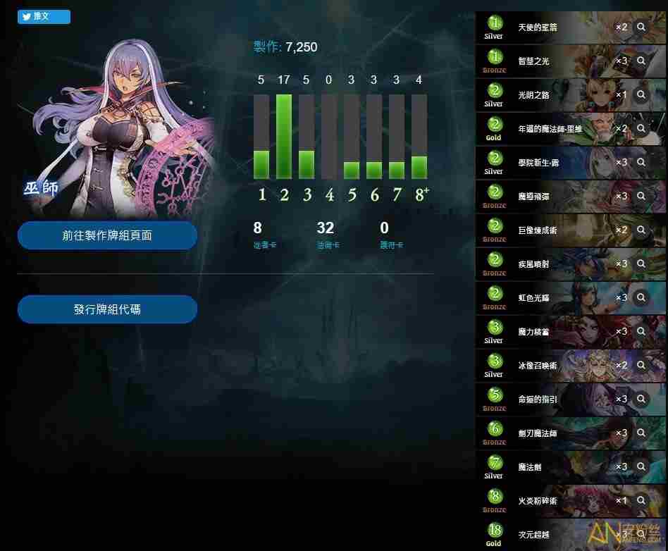 《暗影诗章》无虹卡巫师卡组怎么组