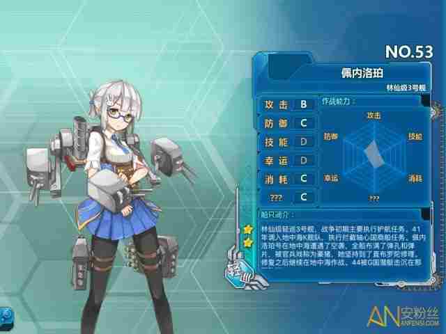 《战舰少女R》林仙级3战舰简介