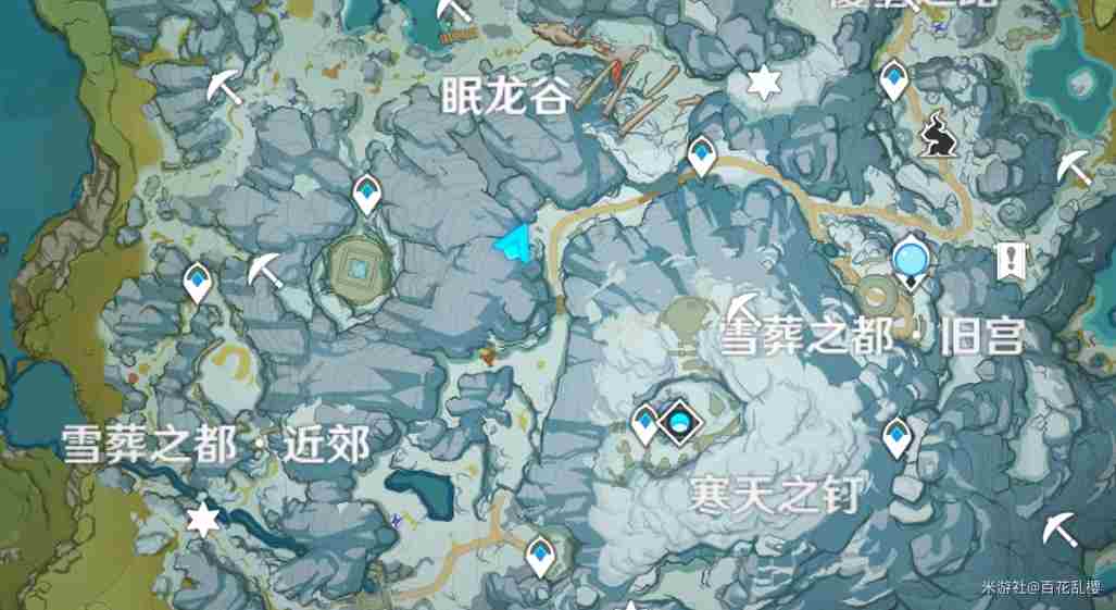 原神雪葬之都旧宫解密机关攻略 原神雪葬之都旧宫石碑位置在哪里