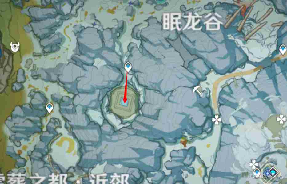 原神雪山石碑位置在哪里 原神龙脊雪山石碑位置图大全