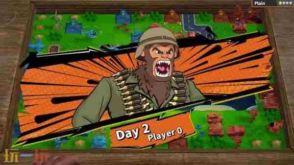 经典回合制游戏猿猴战争试玩发布