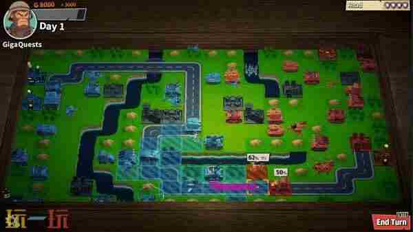 经典回合制游戏猿猴战争试玩发布