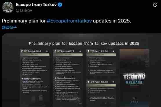 等了快10年了!逃离塔科夫官宣正式版2025年推出!