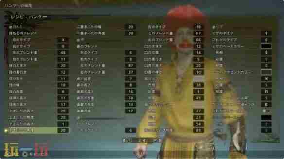 怪猎荒野男角色捏脸数据分享 怪猎世界人物捏脸数据