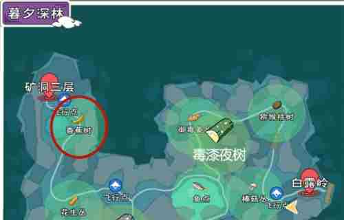 小森生活香蕉树在哪 小森生活香蕉树哪里多