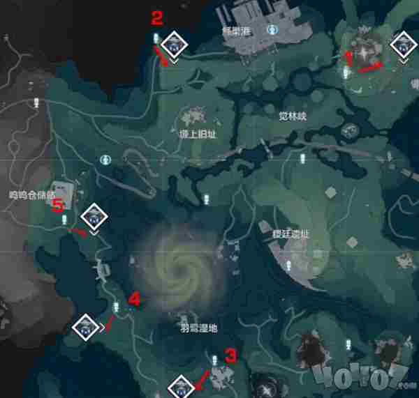 鸣潮世界boss挑战点位大全 尖啸傀儡怎么处理