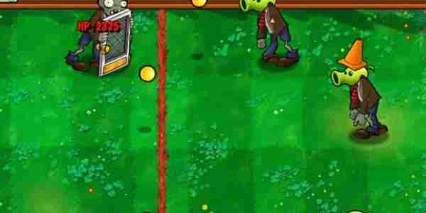 植物大战僵尸杂交版迷你游戏僵尸乒乓球怎么过