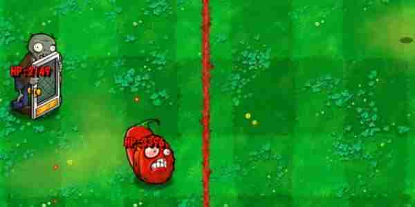 植物大战僵尸杂交版迷你游戏僵尸乒乓球怎么过