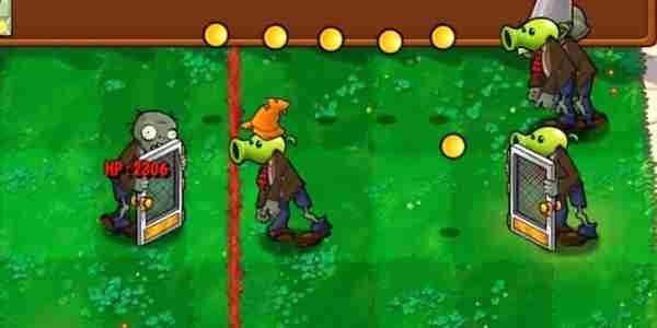 植物大战僵尸杂交版迷你游戏僵尸乒乓球怎么过