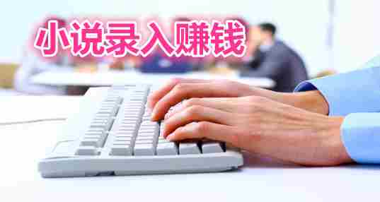 小说录入赚钱
