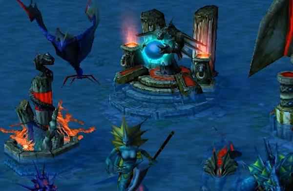 魔兽争霸娜迦族全单位建筑详细介绍