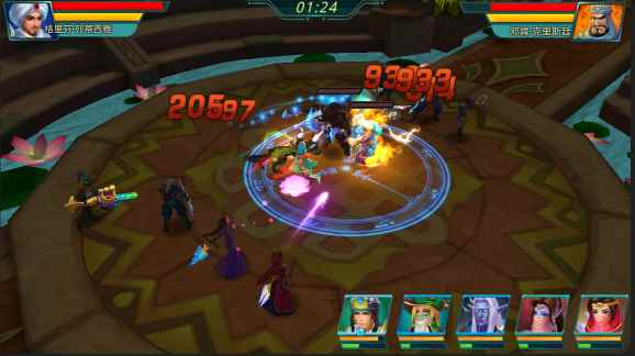 《天方夜谭》战斗系统简介_天方夜谭中国