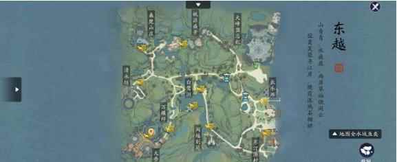 天涯明月刀：五个锦鲤鱼群位置全览