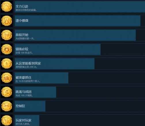 《非常英雄》全成就一览 全成就达成方法介绍