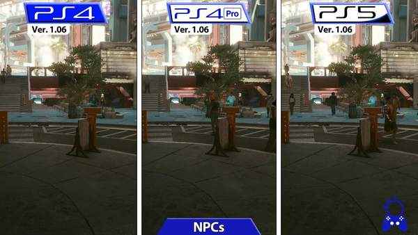 《赛博2077》1.06更新对比 有所改善但差距甚小