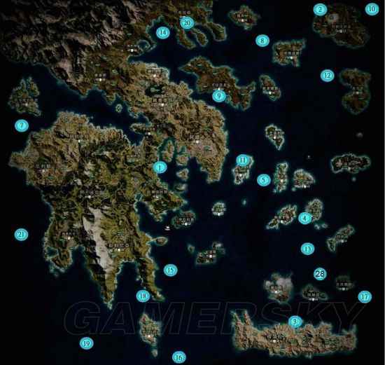 《刺客信条奥德赛》船只外观获取方式一览表_刺客信条奥德赛船员外观