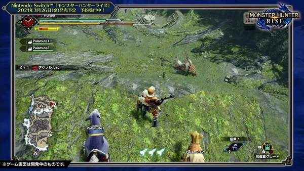 《怪猎:崛起》大剑狩猎伞鸟完整实机演示公布