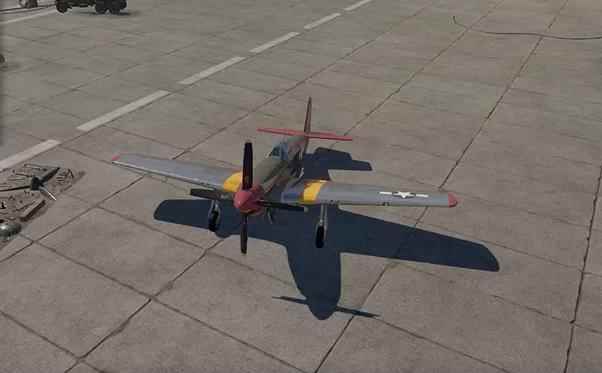 战争雷霆P_P39战斗机