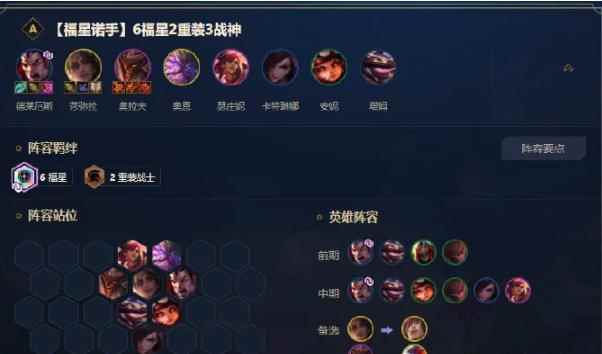 云顶之弈:S4季中云顶六福新思路_云顶之弈6影