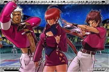 格斗游戏拳皇97当中疯人组一队的实力是怎样的呢?_大型格斗游戏