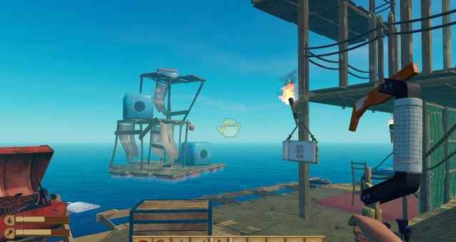 《木筏求生》洒水器放围栏里面缺点介绍_raft木筏求生