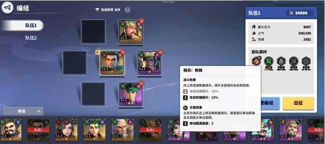 诸侯争霸配将方法详细介绍_古代诸侯争霸