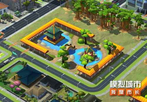《模拟城市：我是市长》推出古色古香中式园林建筑