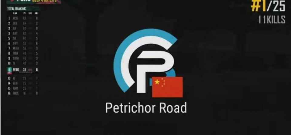 绝地求生：PERO周决赛吃鸡！战队仅45分排名不理想
