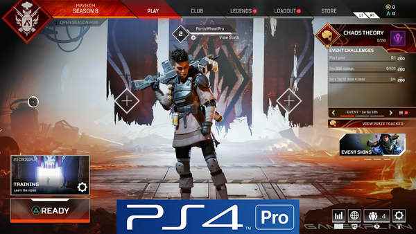 《Apex英雄》PS4 Pro与NS版区别展示 画面大幅缩水