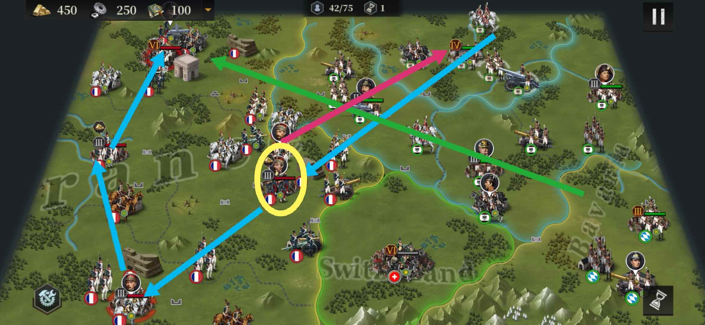 欧陆战争6:1914 2-2主线攻略