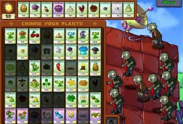 植物大战僵尸无向日葵五卡流过关方法一览