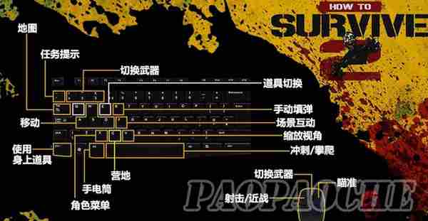 生存指南2按键操作攻略 生存指南2键盘设置按键