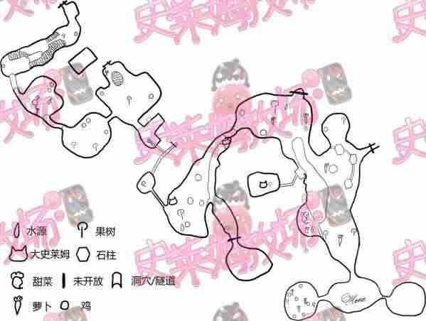 史莱姆牧场0.2.4b版本平面地图