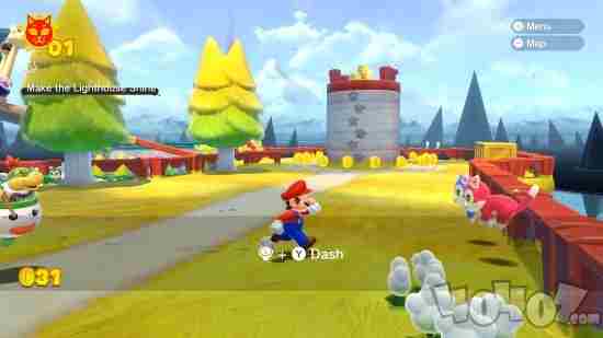 超级马里奥3D世界10分钟演示放出 更多新内容接连放出