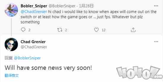 Apex英雄制作人亲自坦言 将会在不久后登录NS