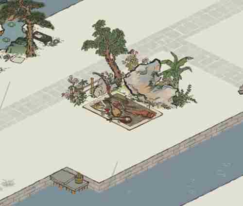 江南百景图街边演出怎么布局