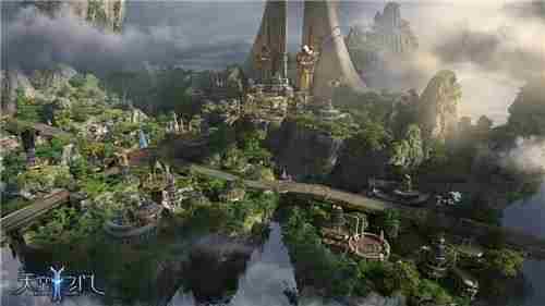 魔幻大陆无奇不有天空之门大世界全景一揽