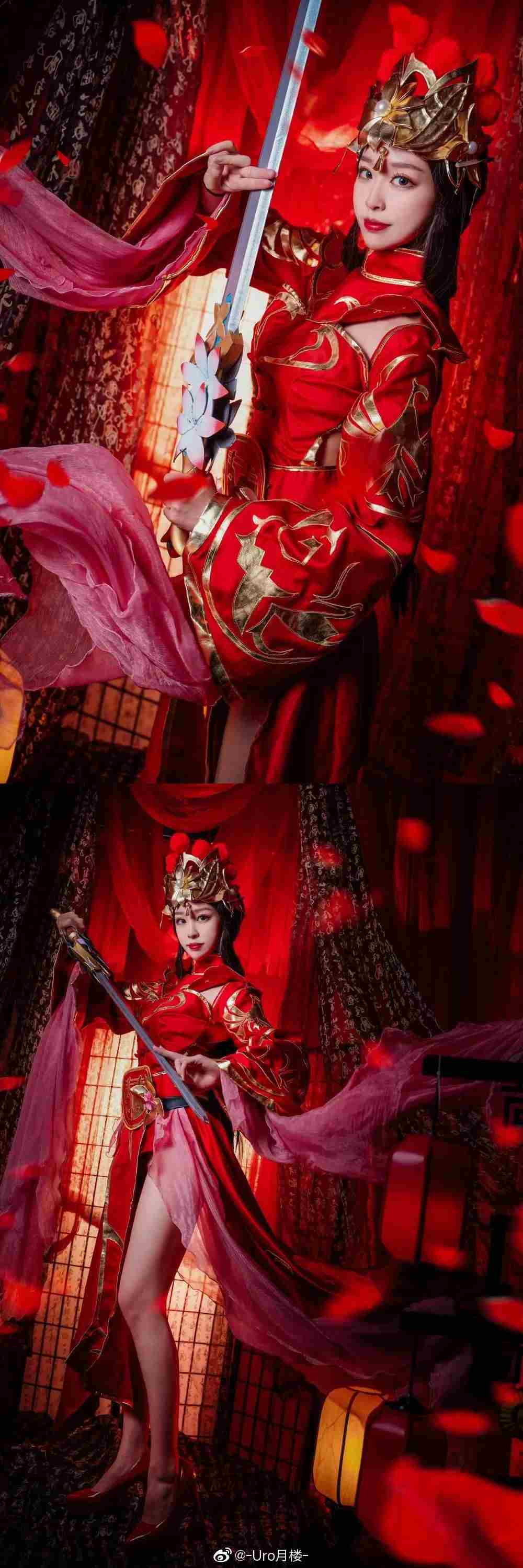 cosplay:王者荣耀一生所爱大圣娶亲