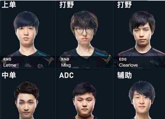 LOL亚运会名单预测：RNG的小明+Uzi或将参加