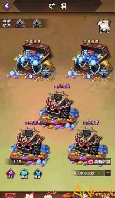 酒神阴阳冕矿洞功能介绍