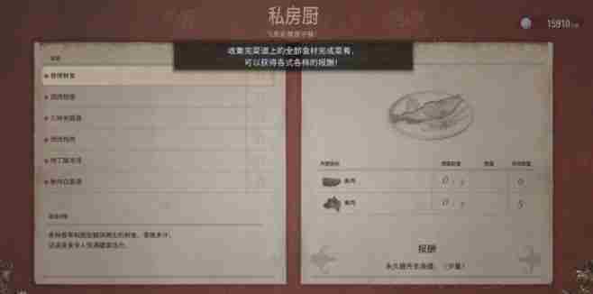 《生化危机8》公爵的私房菜如何开启