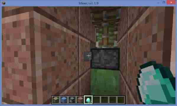我的世界红石教程1.9垂直式平地隐藏门制作方法附存档下载