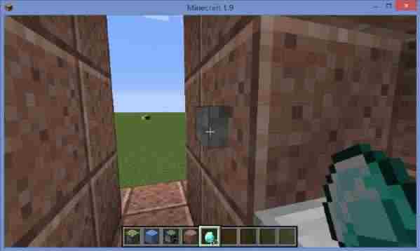 我的世界红石教程1.9垂直式平地隐藏门制作方法附存档下载